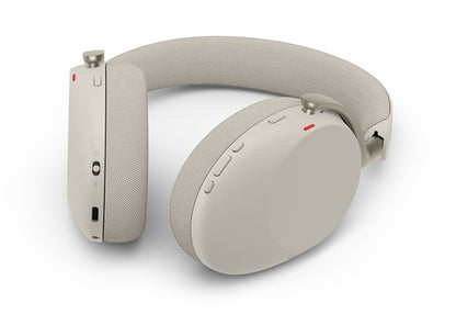 Jabra Evolve3 85 MS + Link 390c Headset Wireless Head-band Calls/Music USB Type-C Bluetooth Grey
