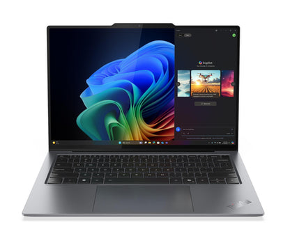Lenovo ThinkPad X9-14 Gen 1 Aura Edition Copilot+ PC Intel Core Ultra 5 226V Laptop 35.6 cm (14") WUXGA 16 GB LPDDR5x-SDRAM 512 GB SSD Wi-Fi 7 (802.11be) Windows 11 Pro English Grey
