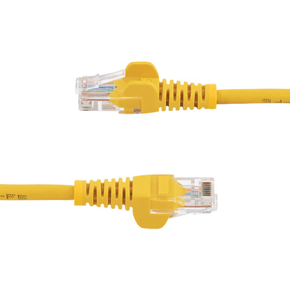 StarTech.com Cat5e patch cable with snagless RJ45 connectors – 10 ft, yellow