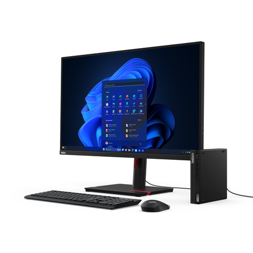 Lenovo ThinkCentre M70q Gen 5 Intel® Core™ i7 i7-14700T 16 GB DDR5-SDRAM 512 GB SSD Windows 11 Pro Mini PC Black