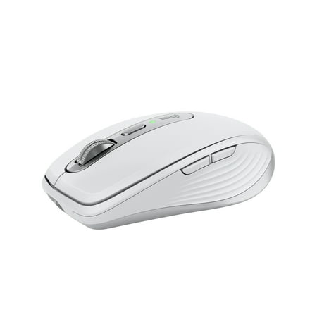 Logitech - MX Anywhere 3S Wireless Bluetooth Optical Fast Scrolling Mouse with Programmable Buttons - Wireless - Pale Gray