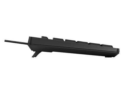 HP 125 G2 USB WD KBD US keyboard Office Black