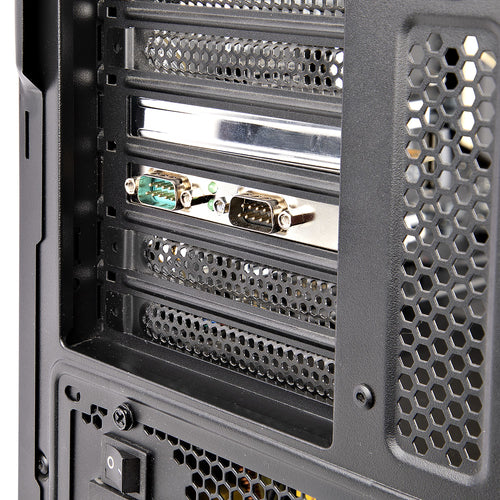 StarTech.com 2-Port PCI Express Serial Card, Dual Port PCIe to RS232 (DB9) Serial Card, 16C1050 UART, Standard or Low Profile Brackets, COM Retention, For Windows & Linux - TAA