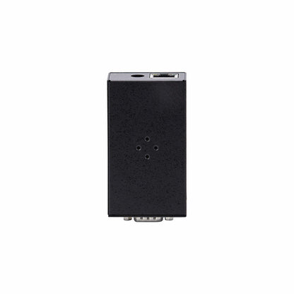 StarTech.com 1-Port Serial to Ethernet Adapter, IP Serial Device Server For Remote RS232 Devices, Wall/DIN Rail Mountable, Metal Housing, RJ45 LAN to DB9 Serial Converter, TAA