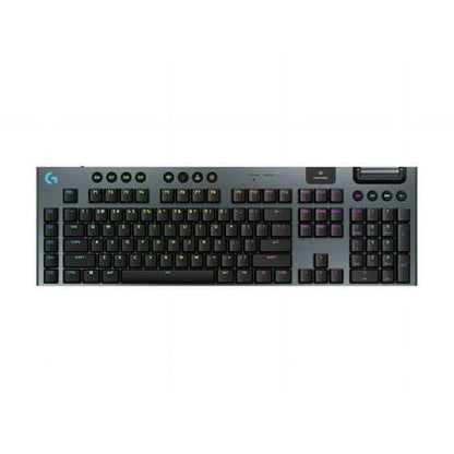 Logitech - G915 X LIGHTSPEED Full-size Wireless Mechanical GL Brown Tactile Switch Gaming Keyboard for PC/Mac with RGB Backlighting - Black