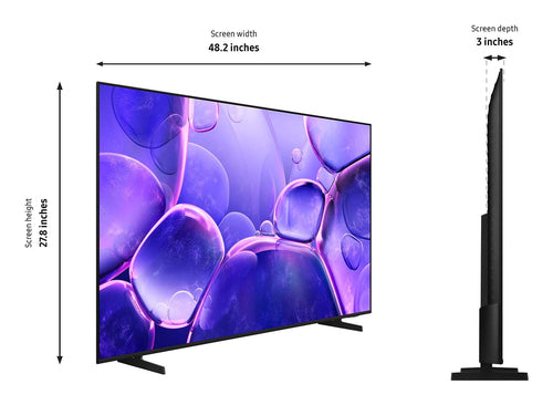 Samsung HU6000F HG55U600FNF 139.7 cm (55") 4K Ultra HD Smart TV Black 20 W