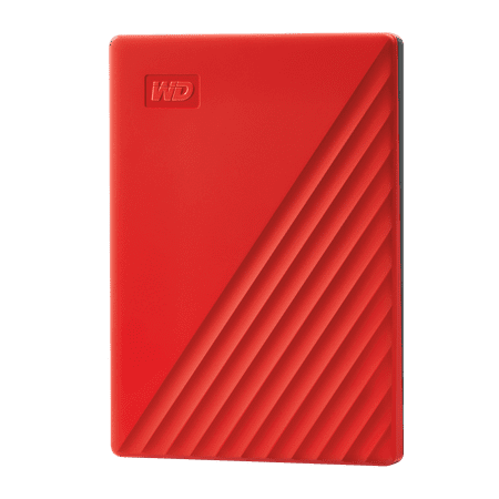 Western Digital 2TB WD My Passport  Portable External Hard Drive HDD  Red - WDBYVG0020BRD-WESN