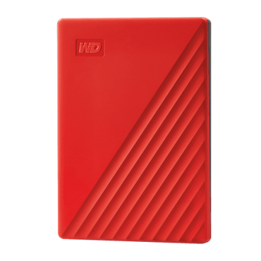 Western Digital 2TB WD My Passport  Portable External Hard Drive HDD  Red - WDBYVG0020BRD-WESN