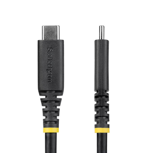 StarTech.com 6ft (1.8m) USB4 Cable, 20Gbps, USB-IF Certified USB-C Cable, 240W PD EPR, 4K 120Hz DP 2.1, TPE Jacket, Black USB-C Cord