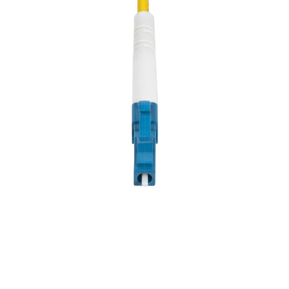 StarTech.com 3m (9.8ft) LC to LC (UPC) OS2 Single Mode Simplex Fiber Optic Cable, 9/125µm, 40G/100G, Bend Insensitive, Low Insertion Loss - LSZH Fiber Jumper Cord