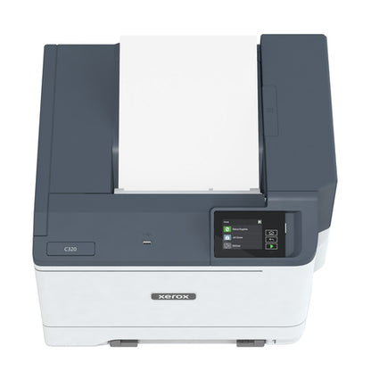 Xerox C320 A4 33ppm Wireless Duplex Printer PS3 PCL5e/6 2 Trays Total 251 Sheets