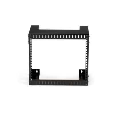 StarTech.com 2-Post 8U Heavy-Duty Wall-Mount Network Rack, 19" Open Frame Server Rack, 12" Deep, Wall Mount Data Rack for IT / AV / Patch Panel / Computer Equipment
