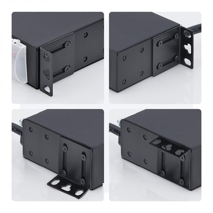 StarTech.com 13-Outlet Rackmount PDU, 1U Server Power Strip with 1x Front and 12x Rear Ports, Mounted Power Distribution Unit for 19-Inch Racks and Cabinets