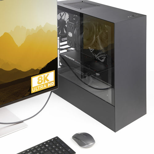 StarTech.com 3ft (91cm) DisplayPort 2.1 Cable, VESA Certified DP40 DisplayPort Cable w/UHBR10/HDR/HDCP 2.2, 8K 60Hz/4K 144Hz w/DSC 1.2a, 40Gbps, DP 2.1 Cable, UHD Monitor Cord, M/M