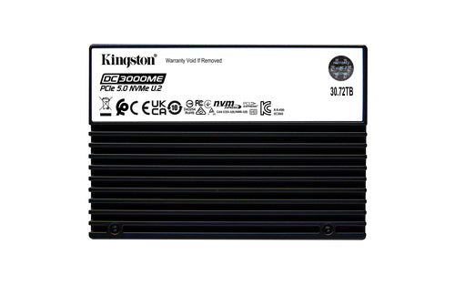 Kingston Technology 30.7TB DC3000ME U.2 PCIe 5.0 NVMe TCG Opal Enterprise SSD