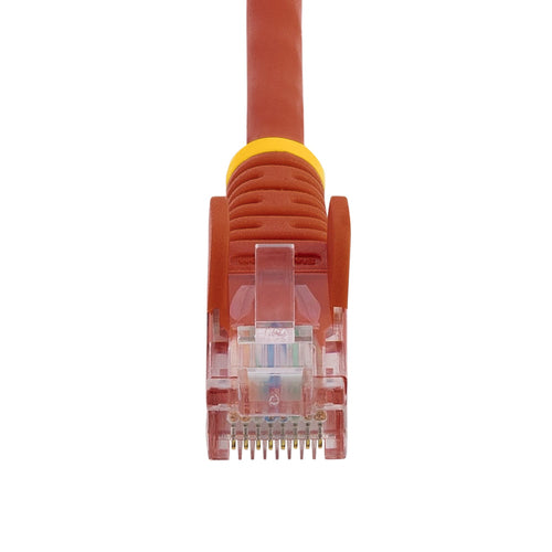 StarTech.com Cat5e Patch Cable with Snagless RJ45 Connectors - 10 ft, Red