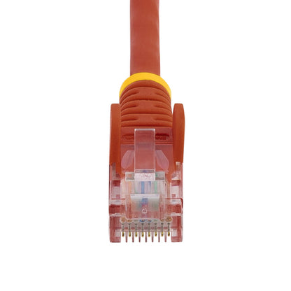 StarTech.com Cat5e Patch Cable with Snagless RJ45 Connectors - 10 ft, Red