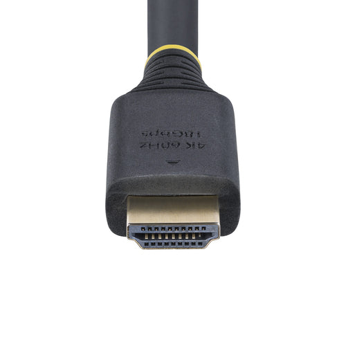 StarTech.com 50ft (15.2m) Active High Speed HDMI Cable, 4K 60Hz/1440p 144Hz, HDR10/HDCP 2.2/ARC, 18Gbps, UHD HDMI 2.0 Cord for TV/Monitor/Display, TPE Jacket