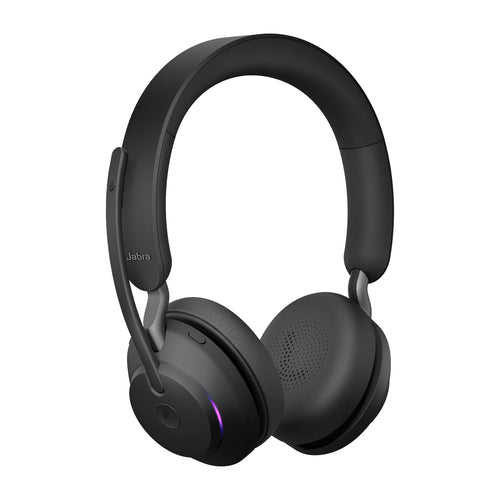 Jabra Evolve2 65 - Link390a MS Stereo Stand Black NA