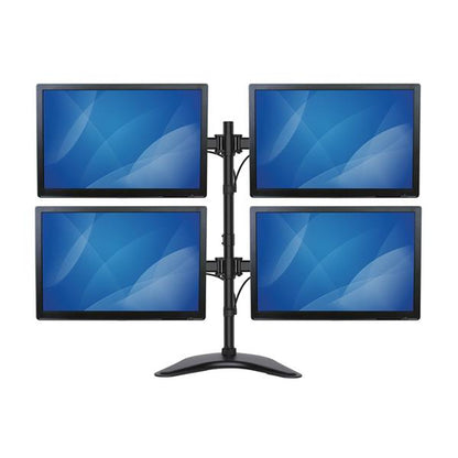 StarTech.com Quad-Monitor Desktop Stand - Articulating - For up to 27" (17.6lb/8kg) Displays