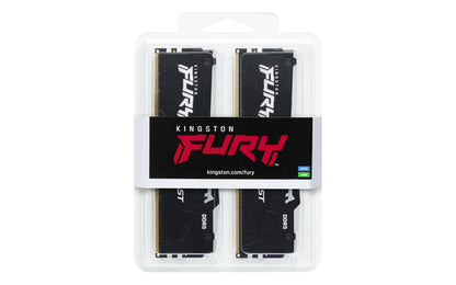 Kingston Technology FURY Beast 128GB 5600MT/s DDR5 CL40 DIMM (Kit of 2) RGB
