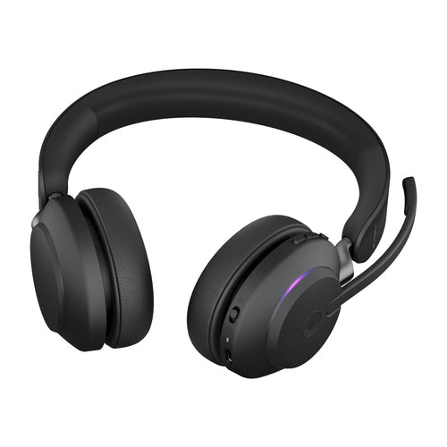 Jabra Evolve2 65 - Link390a MS Stereo Stand Black NA