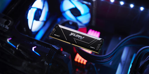 Kingston Technology FURY Beast 32GB 3200MT/s DDR4 CL16 DIMM (Kit of 4) RGB