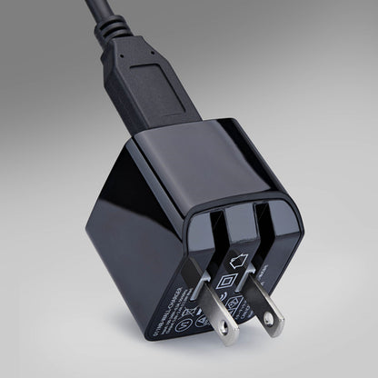 StarTech.com 12W One-Port USB-A Wall Charger, 1x USB-A, iPhone Pro/17/16, iPad, Samsung Galaxy, Portable USB Charger, USB Type A Wall Charger, Black