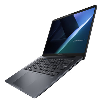 ASUS ExpertBook B3 B3405CCA-P516512-CA Intel Core Ultra 5 225H Laptop 35.6 cm (14") WUXGA 16 GB DDR5-SDRAM 512 GB SSD Wi-Fi 6E (802.11ax) Windows 11 Pro Grey