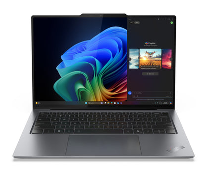 Lenovo ThinkPad X9-14 Gen 1 Copilot+ PC Intel Core Ultra 7 268V Laptop 35.6 cm (14") WUXGA 32 GB LPDDR5x-SDRAM 1 TB SSD Wi-Fi 7 (802.11be) Windows 11 Pro French Grey