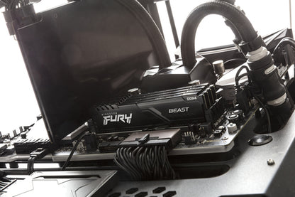 Kingston Technology FURY Beast 64GB 3200MT/s DDR4 CL16 DIMM (Kit of 4) Black
