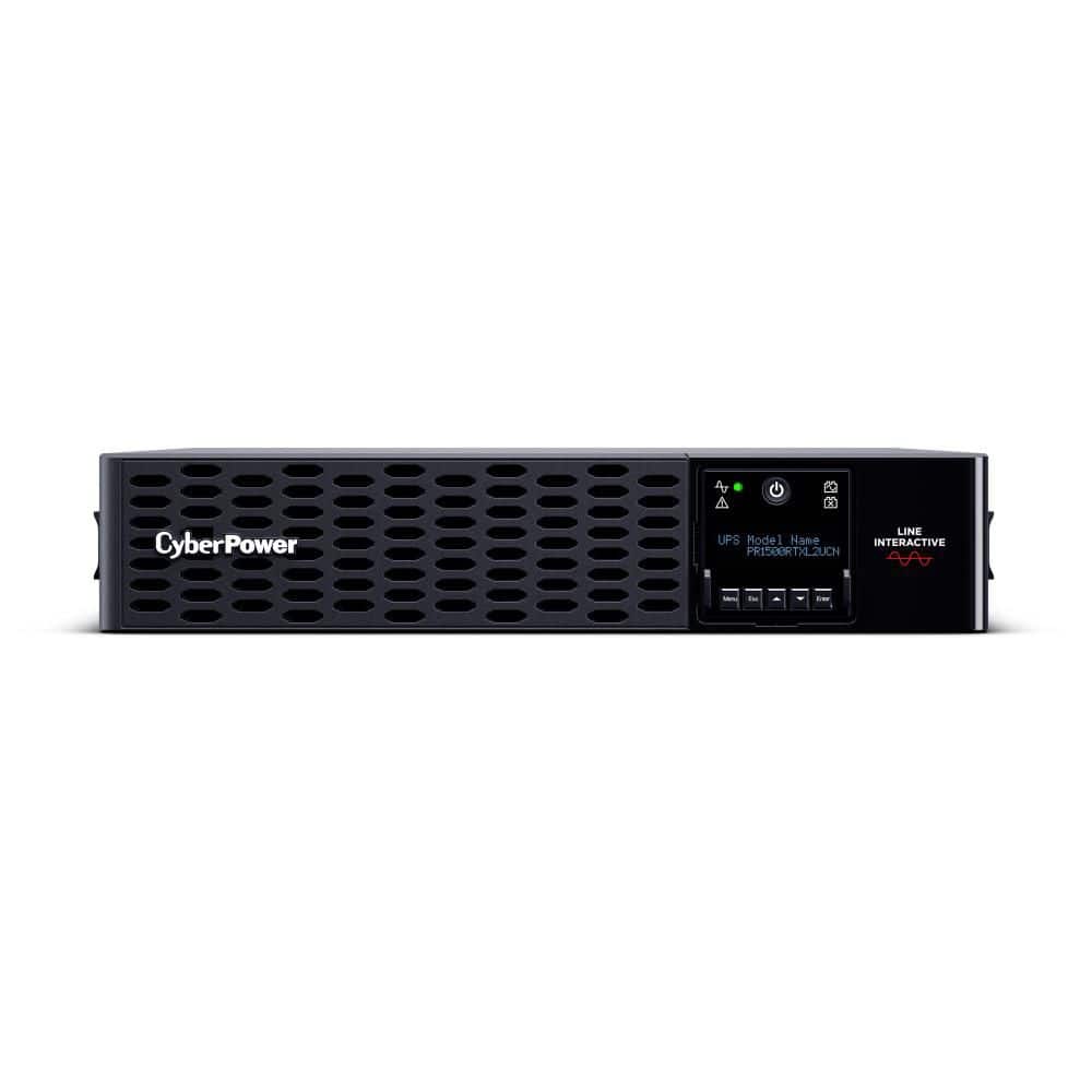 CyberPower PR1500RTXL2UCN 1500VA/1500W SINE WAVE UPS 2U 8XNEMA 5-15R RMCARD205 Cloud