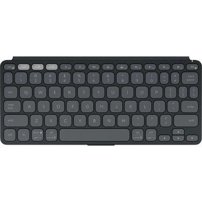 Logitech - Keys-To-Go 2 Slim Portable Bluetooth Keyboard for iPad, iPhone, Mac, and Apple TV With Built-in Cover - Graphite