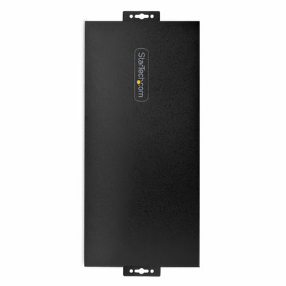 StarTech.com 16-Port Industrial USB 5Gbps Hub with Power Adapter, Metal Enclosure, Mountable, ESD Protection, Terminal Block Power, USB Charging, Dual-Host Switch - TAA