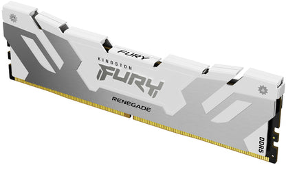 Kingston Technology FURY 48GB 8000MT/s DDR5 CL38 DIMM (Kit of 2) Renegade White