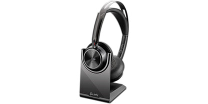 HP Poly Voyager Focus 2-M USB-C-C Headset USB-C/A Adapter Charging Stand