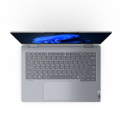 Lenovo ThinkBook 14 2-in-1 G5 IAU Intel Core Ultra 5 225U Hybrid (2-in-1) 35.6 cm (14") Touchscreen WUXGA 16 GB DDR5-SDRAM 512 GB SSD Wi-Fi 6E (802.11ax) Windows 11 Pro Grey