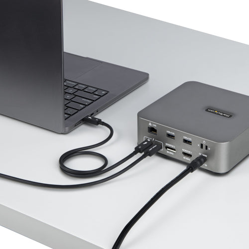 StarTech.com 1.5ft (50cm) Thunderbolt 5 Cable, 80Gbps/Up to 120Gbps, 240W PD, 8K 60Hz, Certified Thunderbolt Cable - Compatible w/Thunderbolt 4/USB4/USB-C