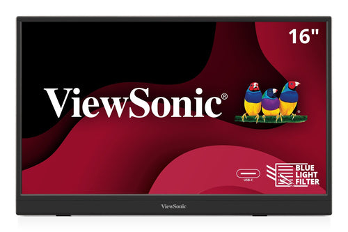 Viewsonic VA VA1653 computer monitor 39.6 cm (15.6") 1920 x 1080 pixels Full HD LED Black