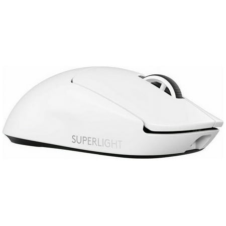 Logitech - G PRO X SUPERLIGHT 2 LIGHTSPEED Lightweight Wireless Optical HERO 2 Sensor 44 000 DPI Gaming Mouse with 8K Polling - Wireless - Off-White