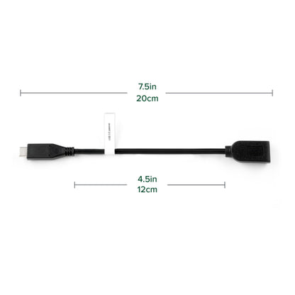 Plugable Technologies USB C to USB Adapter Cable with Driverless Technology, Enables Connection of USB Type C Laptop, Tablet, or Phone to a USB 3.0 Device (8 inch / 20 cm)