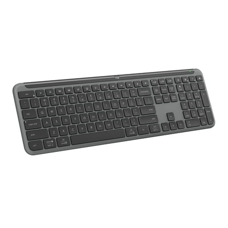 Logitech Signature Slim K950 Wireless Keyboard  Sleek Design  Switch Typing Between Devices  Quiet Typing  Bluetooth  Multi-OS  Windows  Mac  Chrome - Graphite