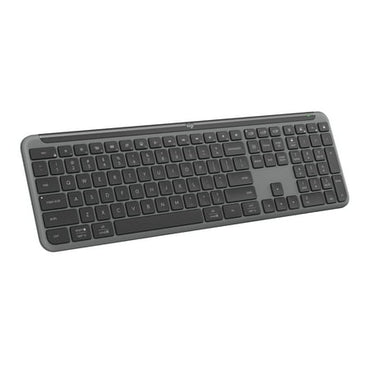 Logitech Signature Slim K950 Wireless Keyboard  Sleek Design  Switch Typing Between Devices  Quiet Typing  Bluetooth  Multi-OS  Windows  Mac  Chrome - Graphite