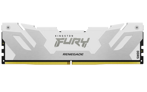 Kingston Technology FURY 16GB 7200MT/s DDR5 CL38 DIMM Renegade White XMP