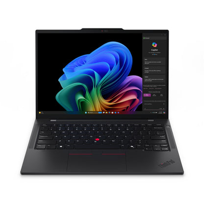 Lenovo ThinkPad T14s Gen 6 (Snapdragon) Copilot+ PC X1P-42-100 Laptop 35.6 cm (14") WUXGA 16 GB LPDDR5x-SDRAM 512 GB SSD Wi-Fi 7 (802.11be) Windows 11 Pro Black