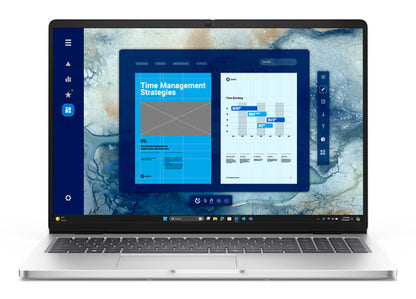 DELL Pro 16 PC16250 Intel Core Ultra 5 235U Laptop 40.6 cm (16") Full HD+ 32 GB DDR5-SDRAM 512 GB SSD Wi-Fi 6E (802.11ax) Windows 11 Pro US English Platinum, Silver