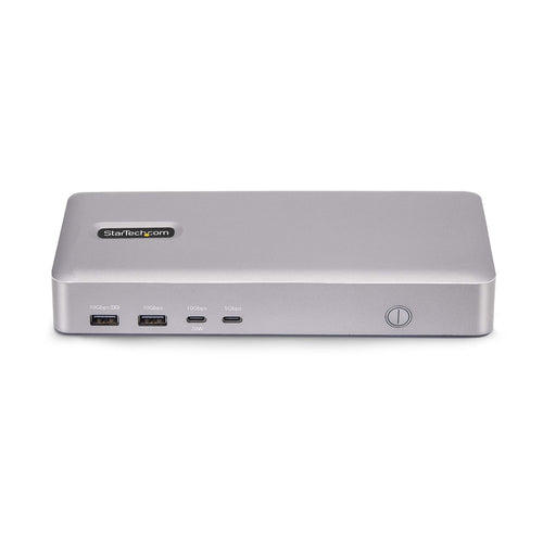 StarTech.com Dual-Monitor USB4 Docking Station, Dual 4K 120Hz or Single 8K 60Hz HDMI, 100W Laptop Charging, 2.5GbE, USB-C Multi-Monitor Dock, Driverless
