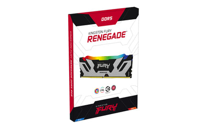 Kingston Technology FURY 32GB 8000MT/s DDR5 CL38 DIMM (Kit of 2) Renegade RGB XMP