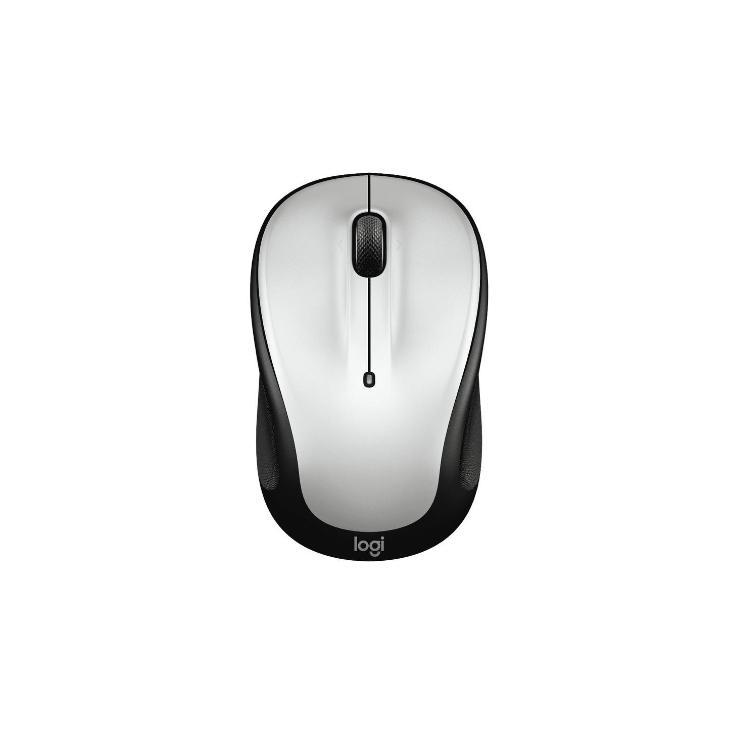 Logitech M325s - Mouse - optical - 5 buttons - wireless - 2.4 GHz - USB Logitech Unifying receiver - pale gray
