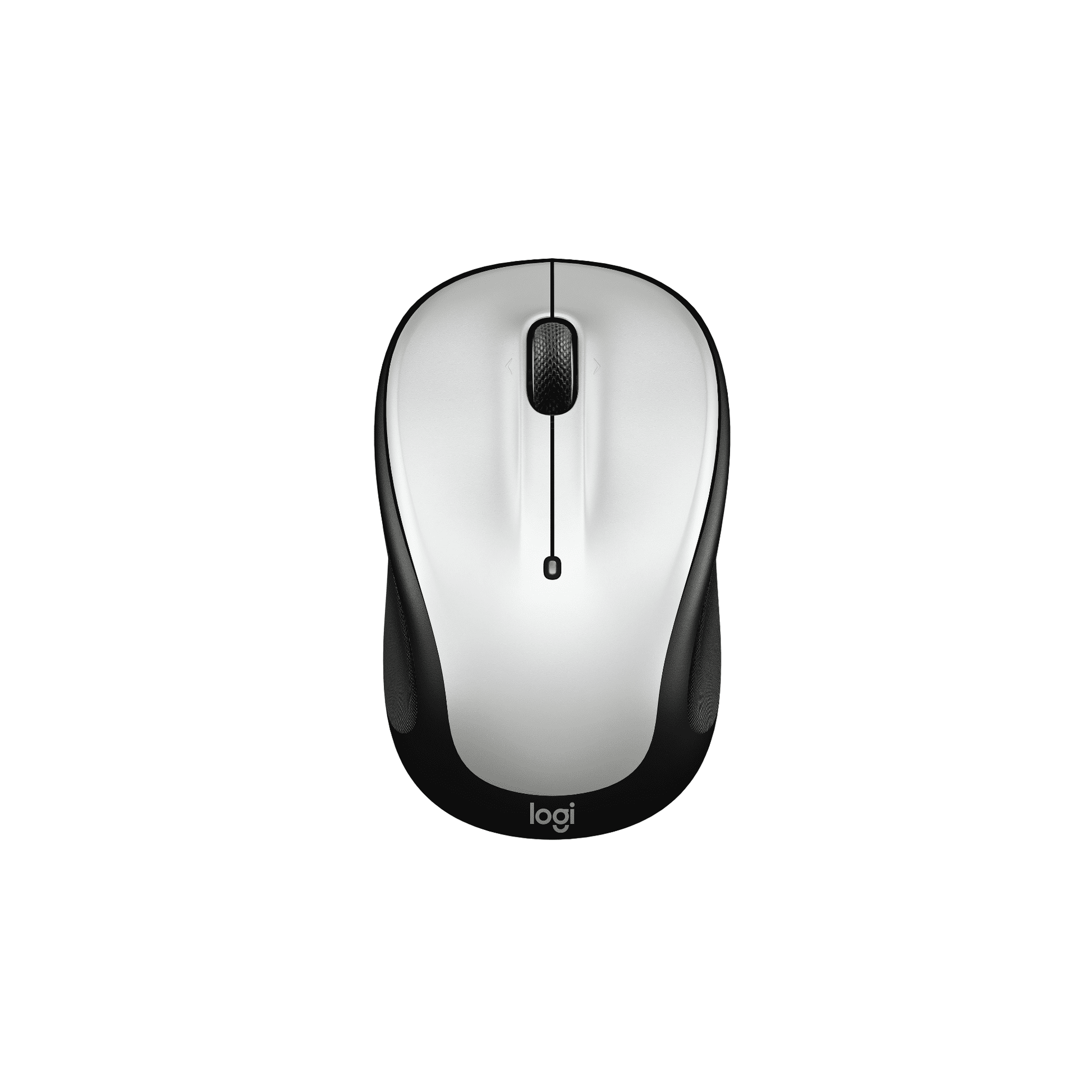 Logitech M325s - Mouse - optical - 5 buttons - wireless - 2.4 GHz - USB Logitech Unifying receiver - pale gray